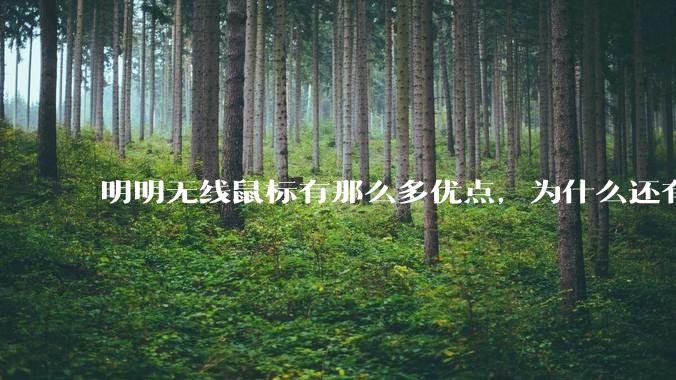 明明无线鼠标有那么多优点，为什么还有那么多人买有线鼠标？