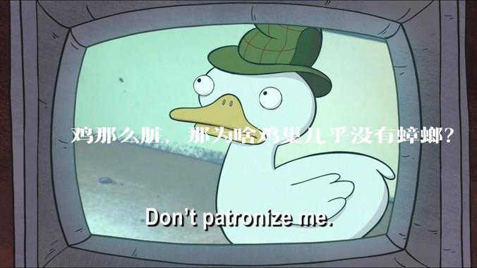 鸡那么脏，那为啥鸡巢几乎没有蟑螂？