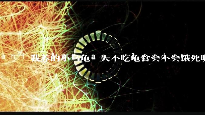 我养的小乌龟一天不吃龟食会不会饿死呢？
