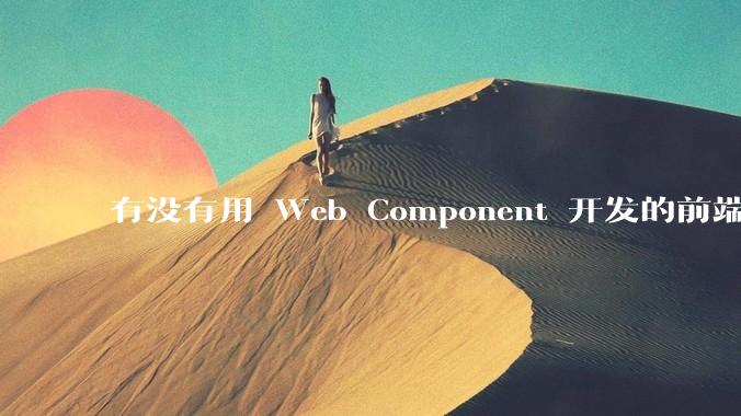 有没有用 Web Component 开发的前端框架？