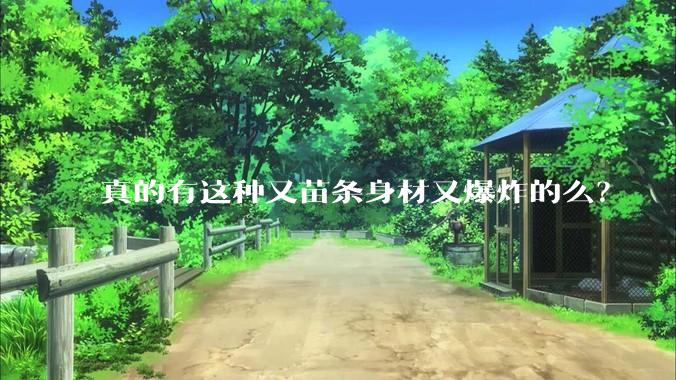 真的有这种又苗条身材又爆炸的么？