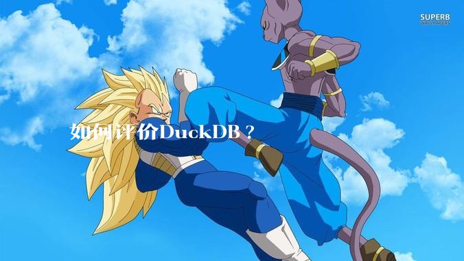 如何评价DuckDB?