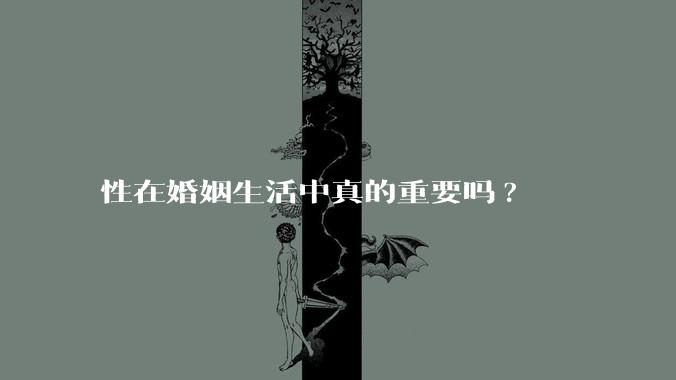 性在婚姻生活中真的重要吗?