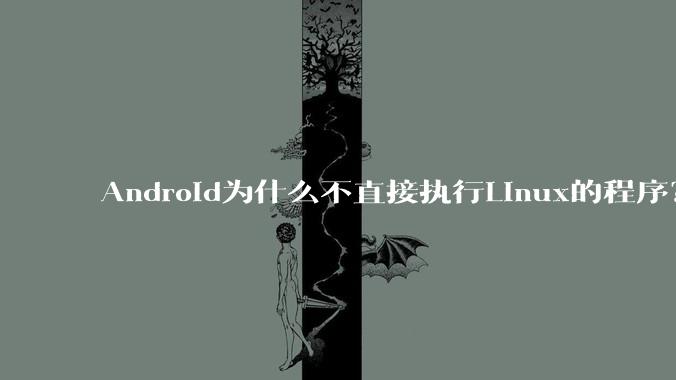 Android为什么不直接执行Linux的程序？而是自己搞一套？