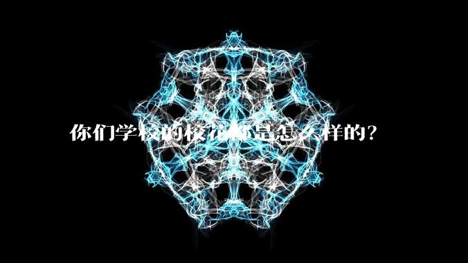 你们学校的校花都是怎么样的？